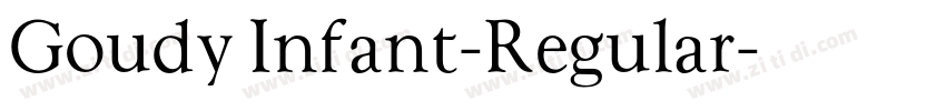 Goudy Infant-Regular字体转换